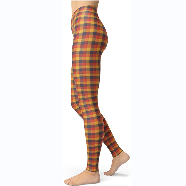 Abbigliamento da donna multicolore stampato slim fit fianchi sollevamento snellente grandi dimensioni corsa yoga fitness leggings_voghion.com