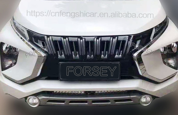 Suitable for 18-20 Mitsubishi Xpander modification and upgrade of front grille and front bumper center grid