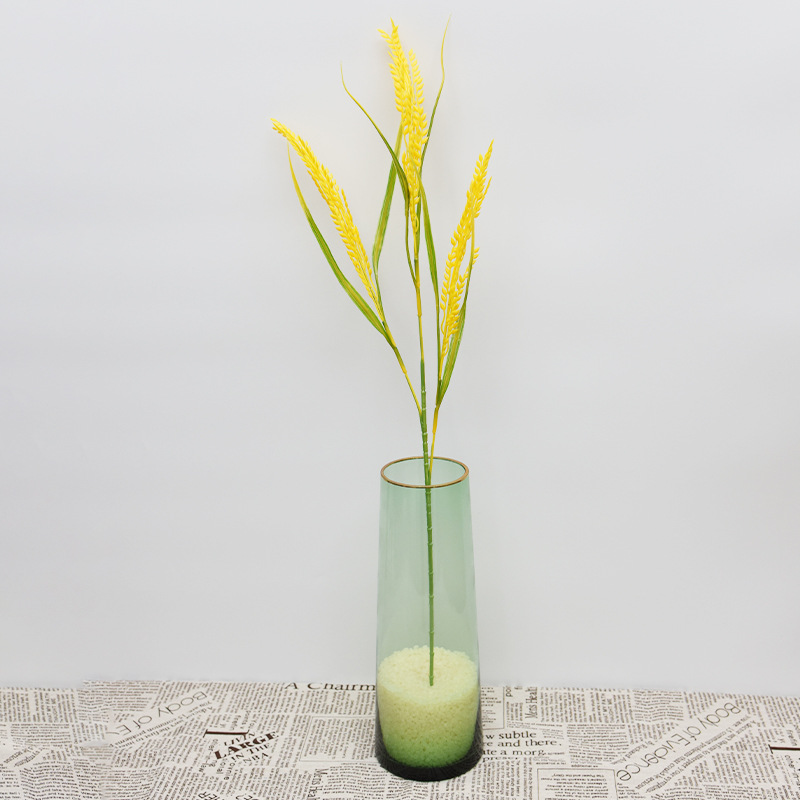 Simulation of velvet long rice flower decoration DIY combination artificial plastic flower wedding wedding plant flower bundle decoration 3
