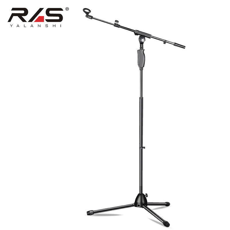 Manufactor Supplying All metal Handle Lifting frame to ground tripod show stage microphone Microphone Bracket