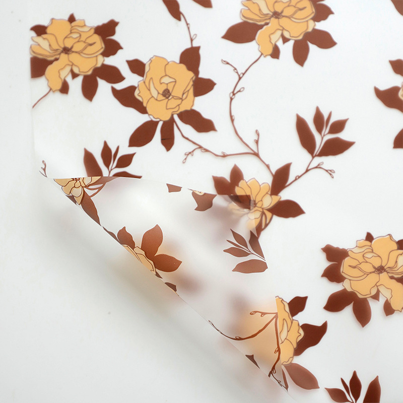 Huaxi Nosa Papel Camellia Papel de embalaje de flores diy regalo ramo de flores Papel de envoltura de flores Papel de niebla translúcido