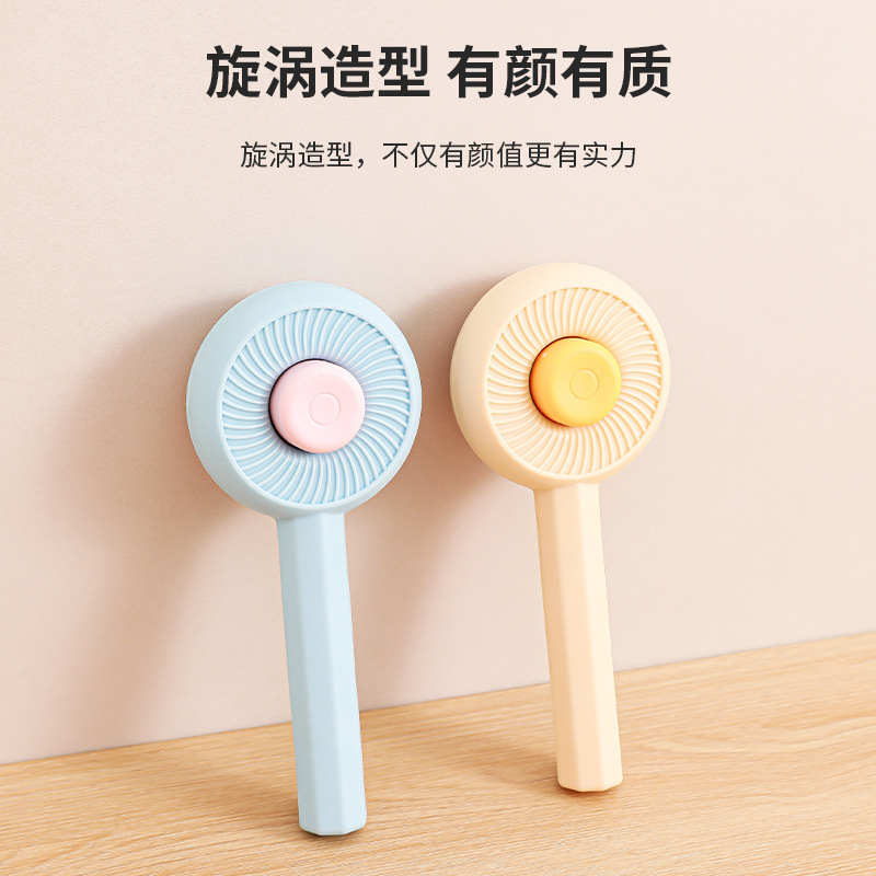 Pet Comb Cat Stainless Steel Needle Comb Massage De-floating Brush One-click Hair Removal Dog Hair Removal Comb