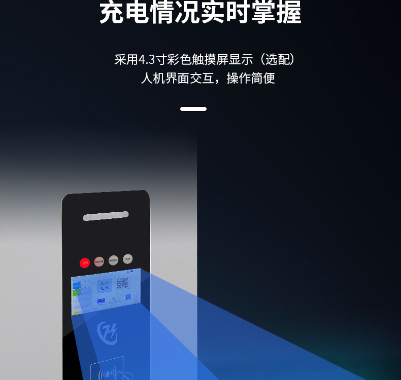 Customized New Energy Electric Vehicle Charging Pile Double Gun Ac 14Kw Vertical Home/Commercial 32A Scan Code Swipe Card