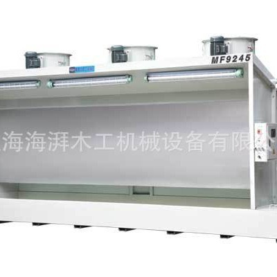 上海海湃水帘喷漆房价格/无尘打磨房制做厂家直销