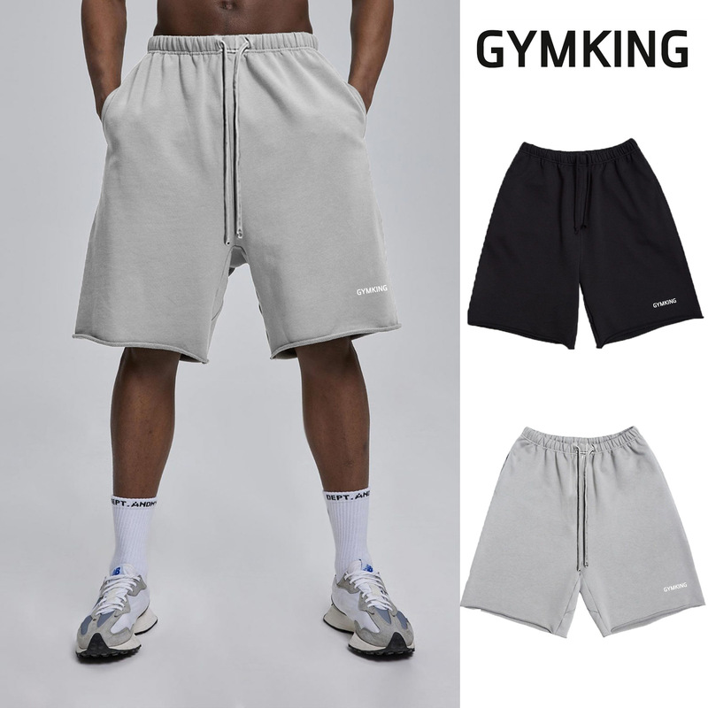 gymking Men's Fitness Shorts Sports Casual Pants Loose Fashion Trendy Training Jogging Pants Basketball Pants