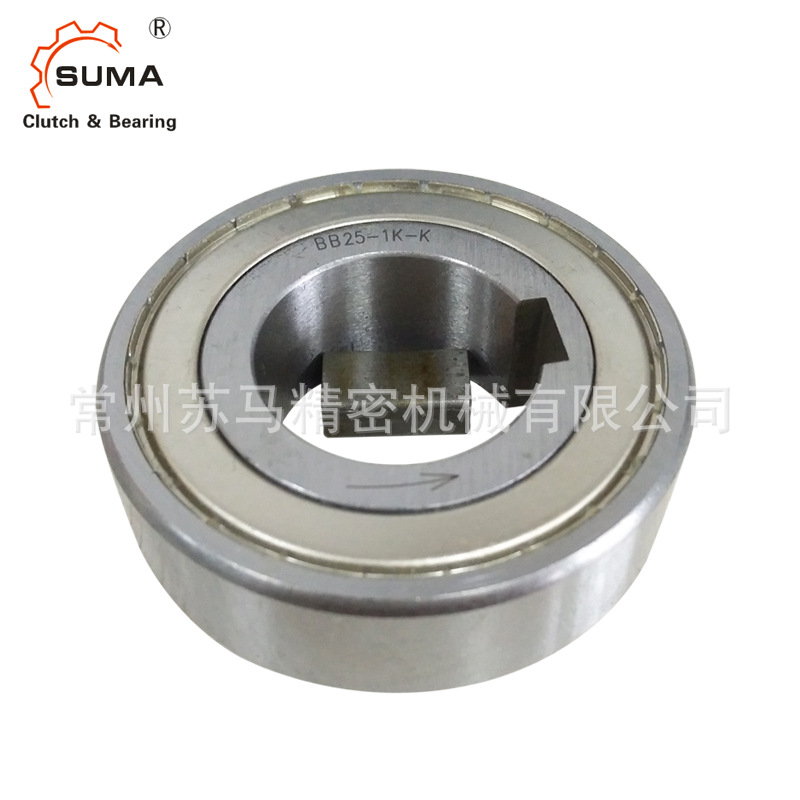 楔块式实体单向轴承BB17-1k-k带铁盖离合器棘轮高扭矩离合器