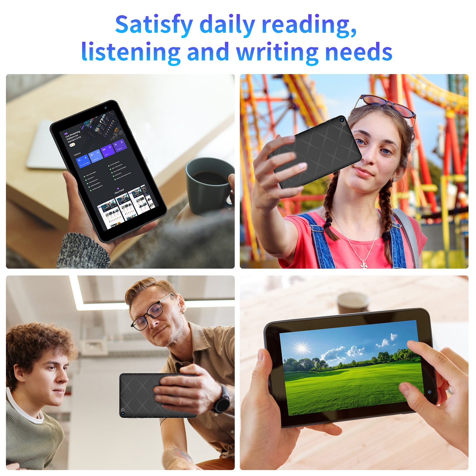 Tablette m7a avec android 15 processeur quad core et double caméra_voghion.com