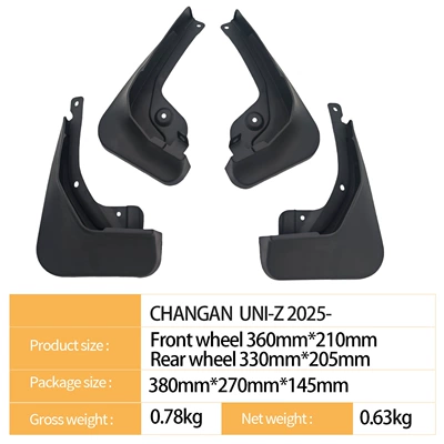 Mudguard Uni-Z 2025-Oushan Z6