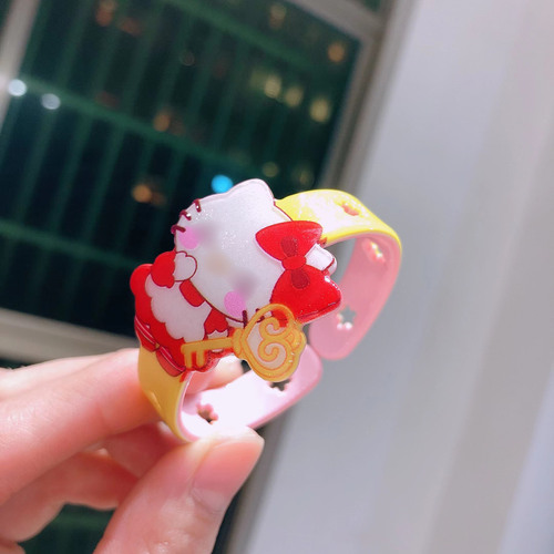 New cartoon children's bracelet Korean baby princess jewelry bangle girl cute accessories birthday gift wholesale