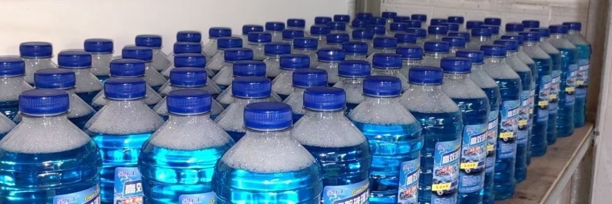 Winter all-season car glass cleaner concentrate 40, anti-freeze, insect-repellent glass water, blue oil film remover, etc