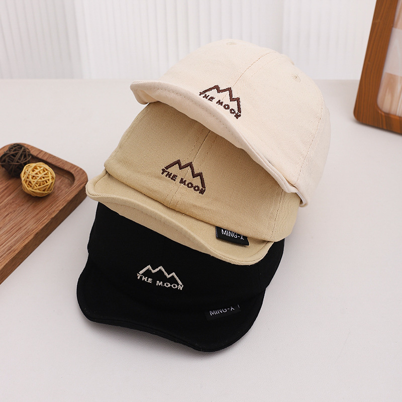 ins sombrero para bebés primavera y otoño delgado sombrero de lengua de pato para bebés sombrero de brida suave sombrero de protección solar sombrero de estilo coreano de moda sombrero de béisbol