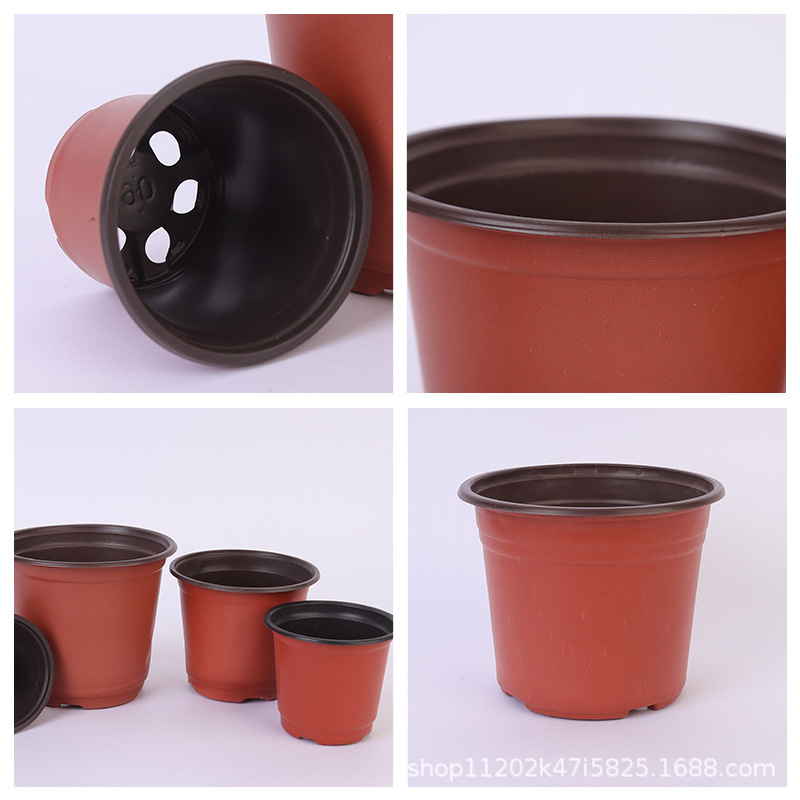 maceta bicolor base de plantación maceta fábrica de maceta mayorista una vez engrosada taza de nutrición maceta comercio exterior transfronterizo