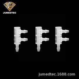 JU集优塑料接头F型三通宝塔软管接头F型倒钩三通接头PP三通接头