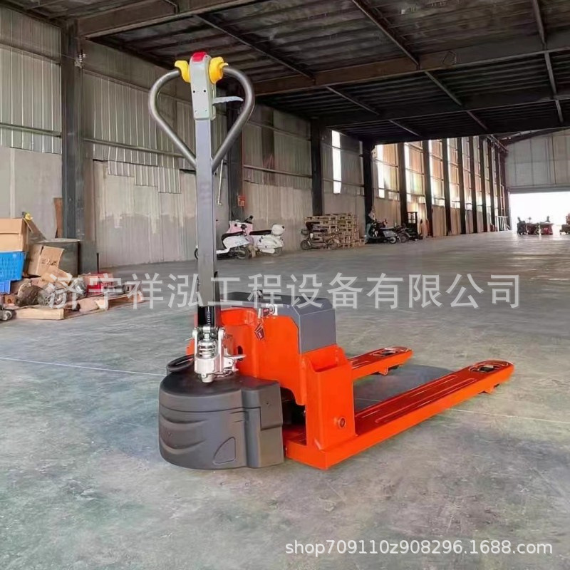 电动搬运车 小型步行式液压地牛 手动电动叉车