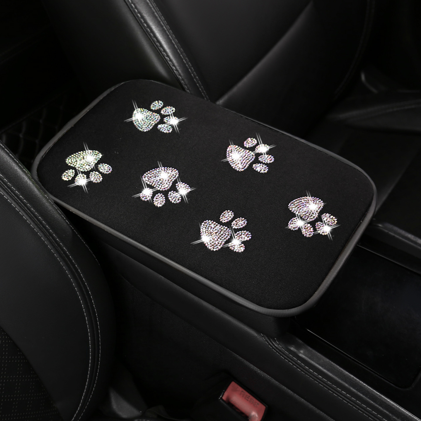 Armrest Pad: Fushou Armrest box pad - little-foot-rhinestone
