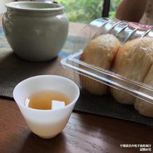 德化玉瓷上釉品茗茶杯陶瓷主人杯单杯功夫茶杯羊脂玉白小茶杯精致