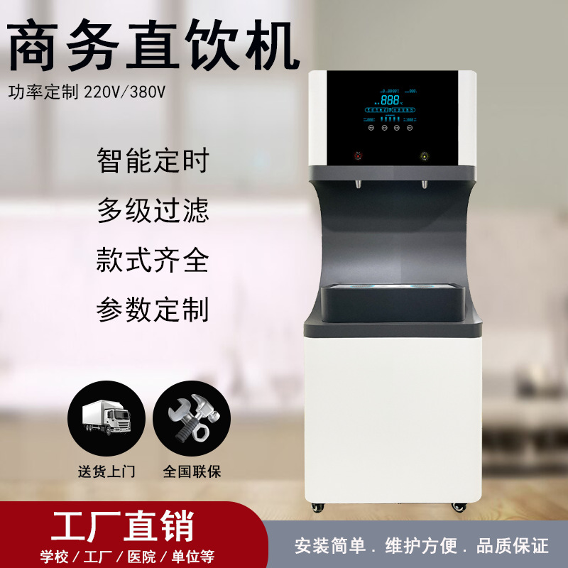 商务立式节能饮水机厂家批发商用不锈钢温热直饮机工厂学校饮水台