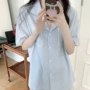 韩国新品条纹夏季家居服