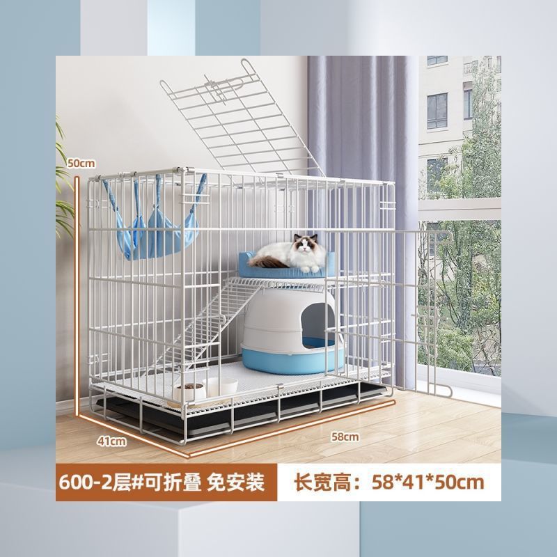 Jaula de gato doméstica interior de dos pisos gato villa no ocupa tierra mascota casa de gatos casa de gatos pequeña casa de gatos casa de gatos