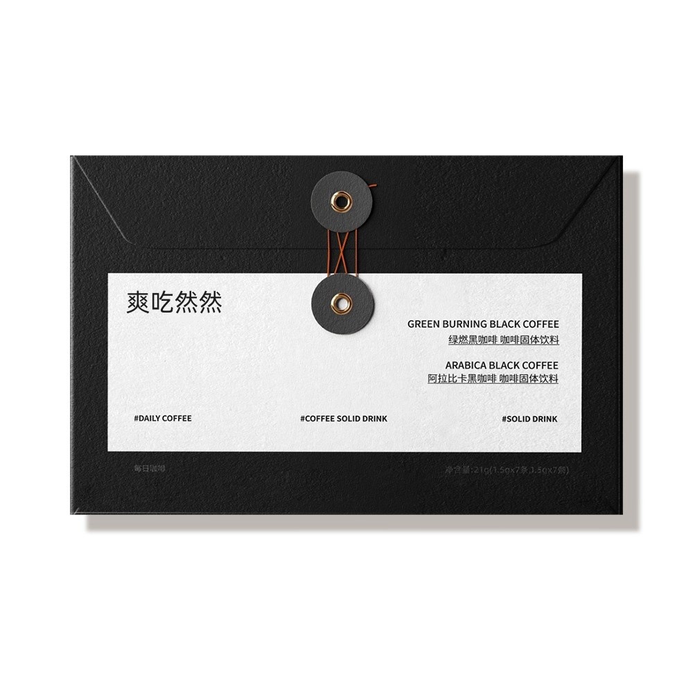 Instant Black Coffee with Ceylon Cinnamon and 100% Arabica Beans Sugar Free Portable 21g Sachet quality and texture