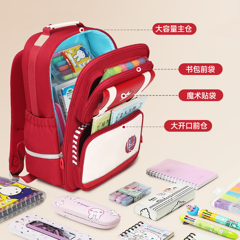 2025 nuevas mochilas escolares para niños para los grados 1-3-6 para reducir la carga