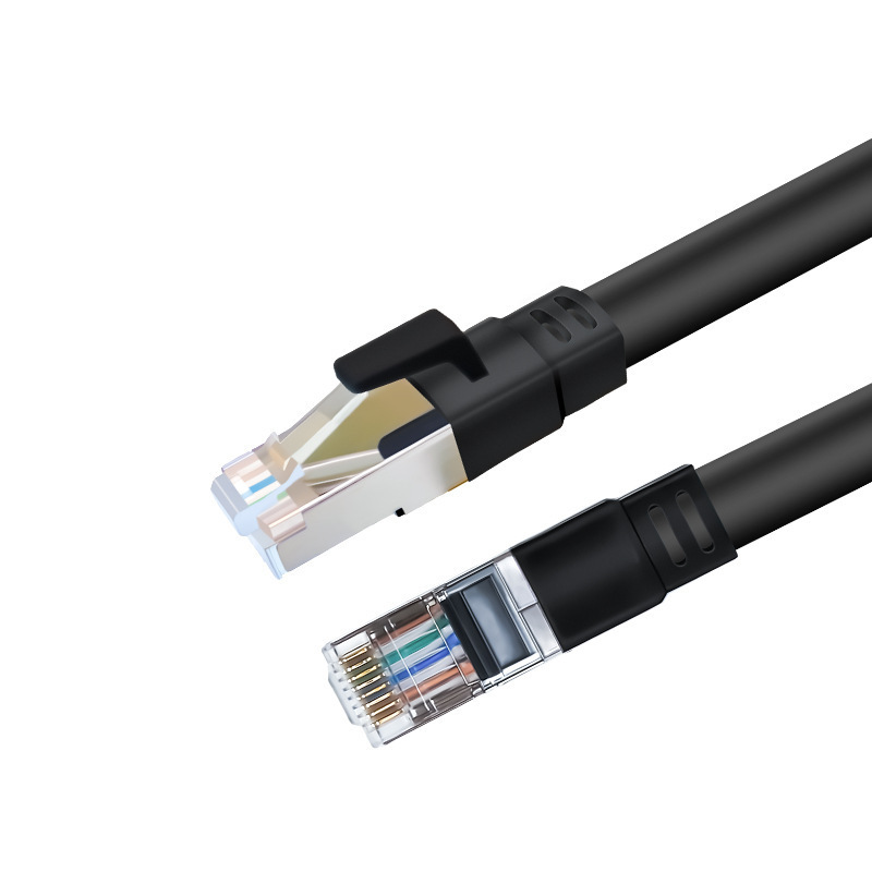 Industrial Cat 5E/6/7 Gigabit Servo Ethercat Ethernet High-Flexible Drag Chain Double-Shielded Finished Twisted Pair Network Cable