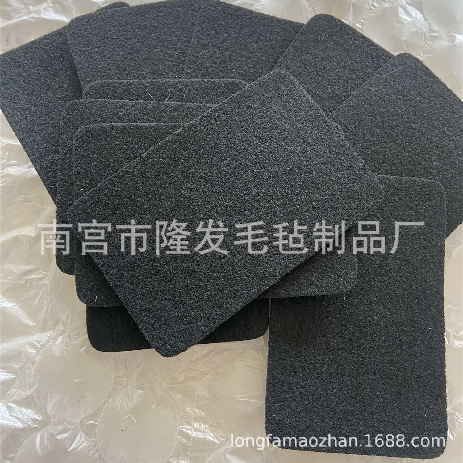 汽车行业毛毡 减震层毛毡布 特种硬质布整车内部隔音毛毡