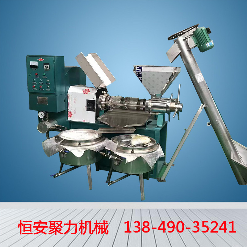 现货供应全自动花生/菜籽/芝麻螺旋榨油机 大中型商用榨油机