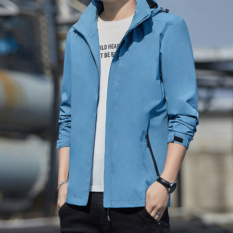 Chaqueta deportiva para hombres 2023 primavera nueva ropa de asalto casual para hombres primavera chaqueta impermeable al aire libre ropa de hombre image 15