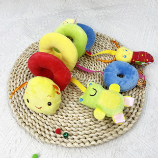 Newborn car bed Bell soothing ornaments safety seat toy baby stroller pendant rattle stroller wind chimes