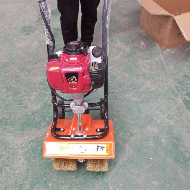 Máquina de desoxidamiento portátil, máquina de molienda manual eléctrica de doble propósito, depósito de seguridad para desoxidamiento rápido image 1