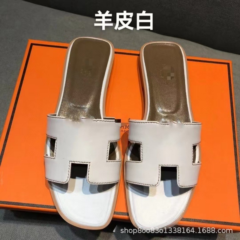 Comercio exterior H zapatillas de alta versión de Guangzhou zapatillas de piso plano para mujeres zapatillas fabricantes de venta