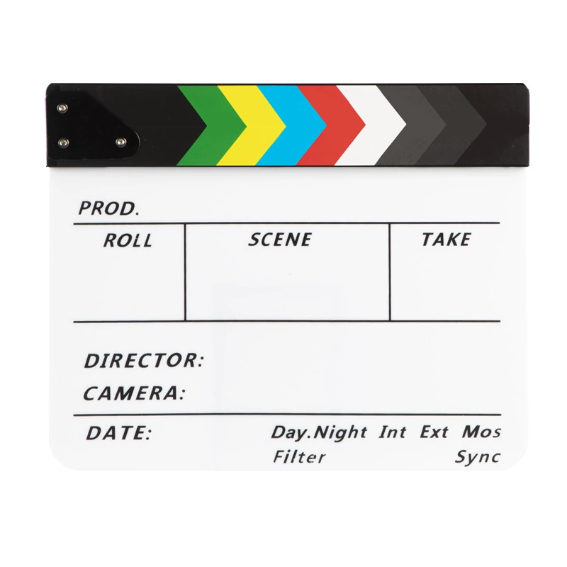 Фотопродукция реквизит English Farm Board Alley Material Color Board Director Board Creative Decoration Movie Board