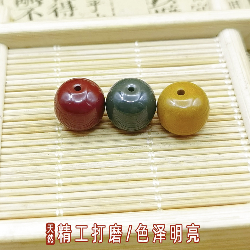 QUARTZITE ALASHAN AGATE OLD BARREL SCATTE BEADS 교통 신호등 TANG 8 날 허리 구슬 탑 WEN PLAY BUDDHA BEADS 108 경기