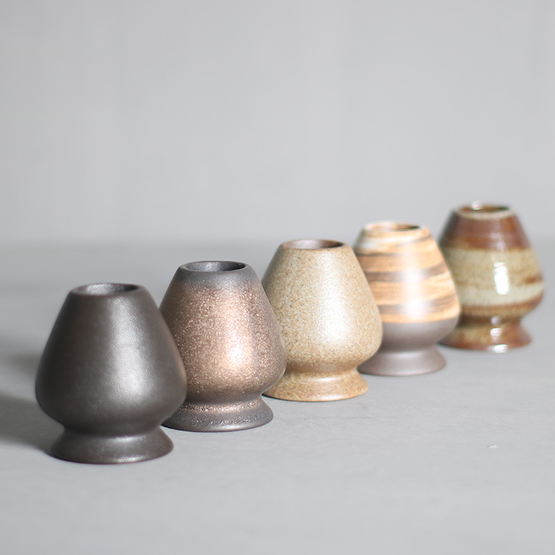 Stoneware Japanese Tea Ceremony Matcha Imitation Song Tea Accessories Tea Base Tea Placer Japanese Tea Ceremony Accessories
