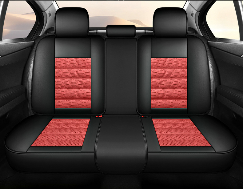 Cross-border new car seat cover four seasons universal cushion fully enclosed seat cover comfortable breathable summer seat cushion wholesale