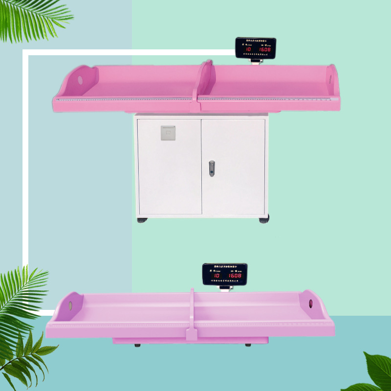 乐佳婴儿身高体重秤现货直发_卧式婴幼儿测量床 多款选择