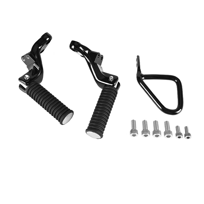 Suitable for Indian Super Chief Black Horse Bobber Black Horse Chif Modified Rear Pedal Assembly Passenger Pedal