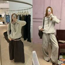 【主推】26早春新款 MS密织单面摇粒绒解构分割手工编绳串珠卫衣