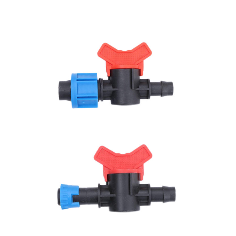 Válvula de derivación PE tubo duro válvula de derivación ahorro de agua herramientas de riego válvula pequeña cerradura de boca grande tubo duro suministro directo de fábrica