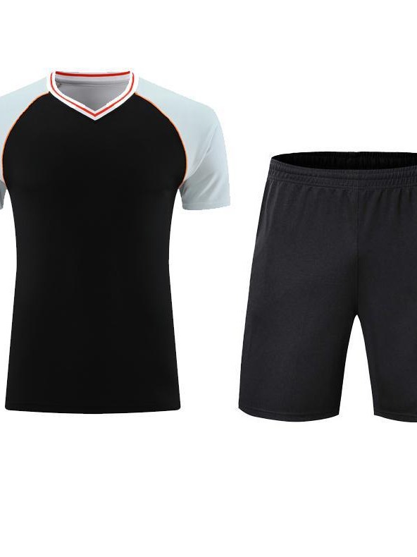 Nuevo árbitro de baloncesto V-collar camisa de mangas cortas hombre árbitro de verano pantalones cortos supicios set transpirable 522