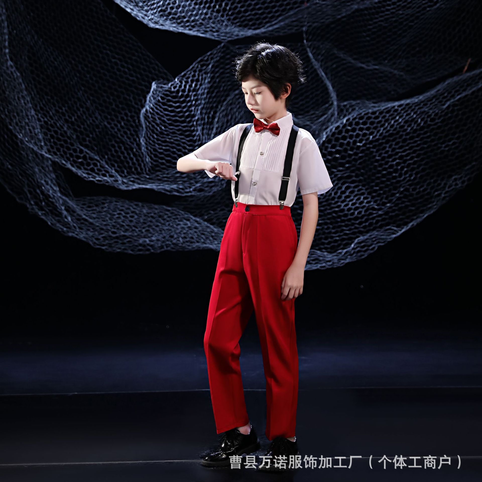 儿童演出服儿童主持合唱诗歌朗诵男女演出服六一元旦舞台演出服