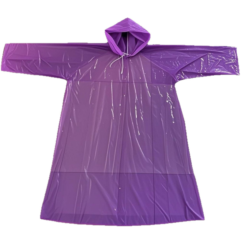 使い捨てレインコート大人カード厚手全身防豪雨透明ポータブル観光アウトドア登山防水ポンチョ|undefined