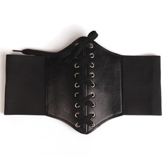 Women's Ultra Wide Stylish Plastic Waist Belt with Han-style Court Waist Cover, Decorative Elastic Wide Belt Manufacturer