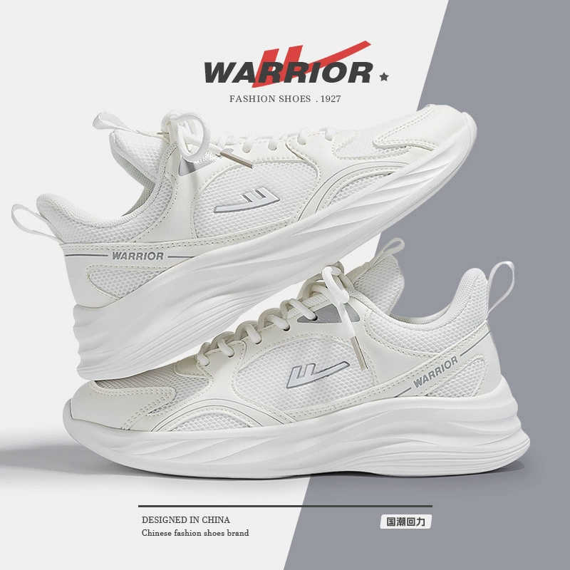 Кроссовки Warrior, обувь, дышащие белые кеды, осенние