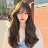 Wig Long natural Hood-style Big wave Long curly hair Long hair 2021 fashion new pattern Wig