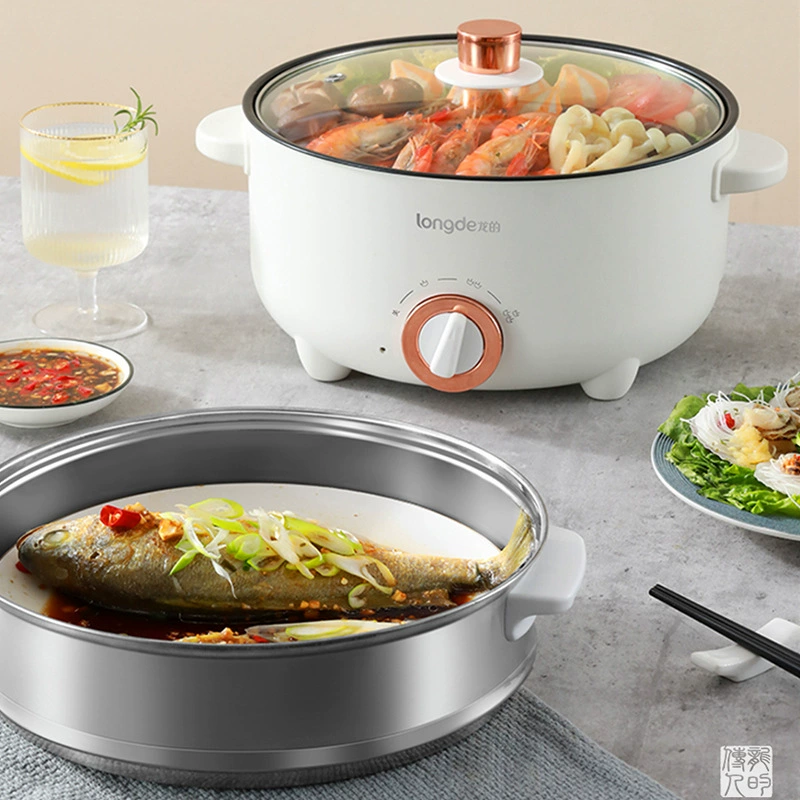 Многофункциональная горячая кастрюля LD-HG413G домашняя 4.0 л электрические кипящие панели
