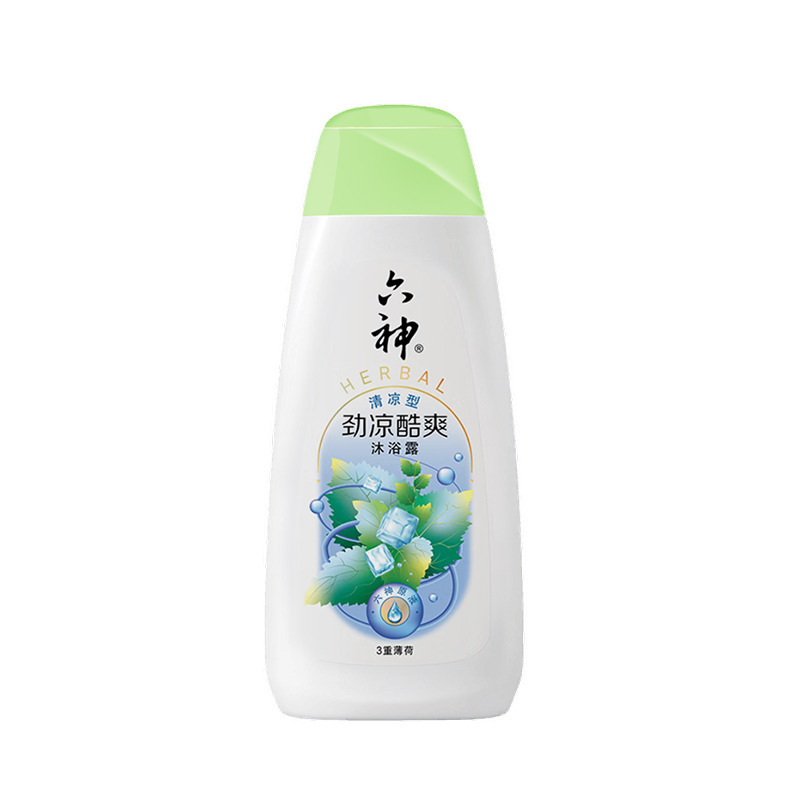 六神沐浴露清凉冰片滋润沐浴乳清香爽肤450G家用正品批发包邮|undefined