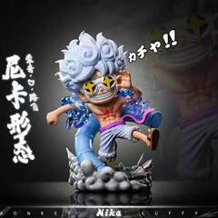 海贼王手办蒙奇路飞尼卡路飞机箱车载桌面摆件二次元动漫手办模型