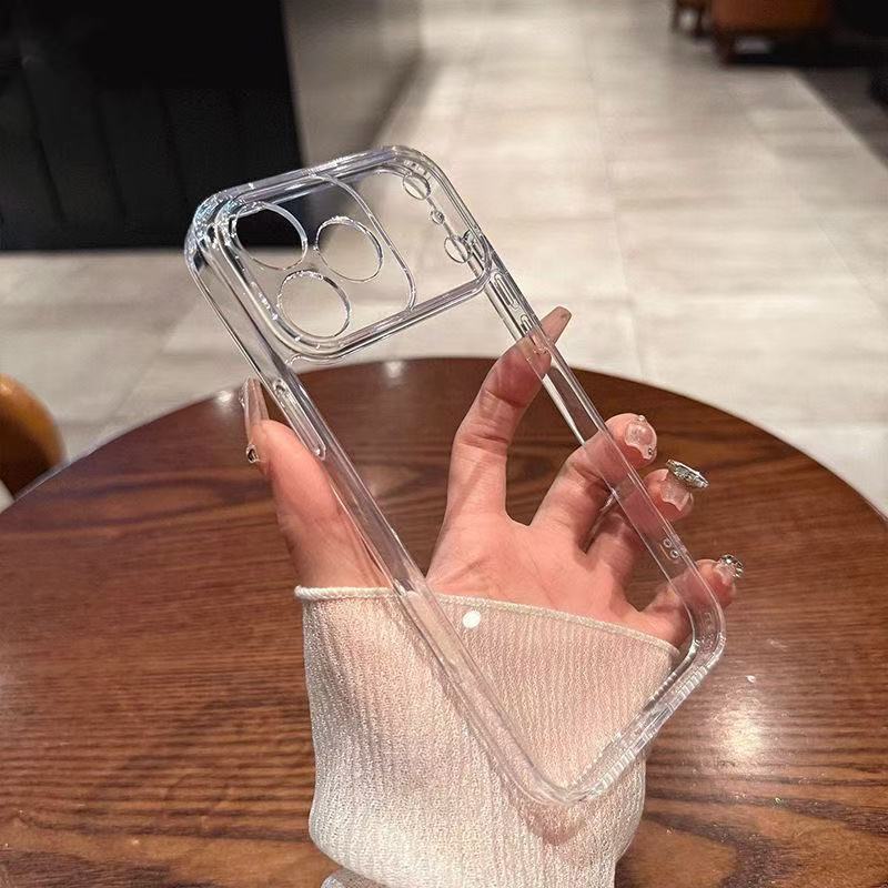 New Thickeneded Iphone17 Mobile Phone Case 16 Apple 17Promax Simple 15 Cross-Border 13/14Pro12